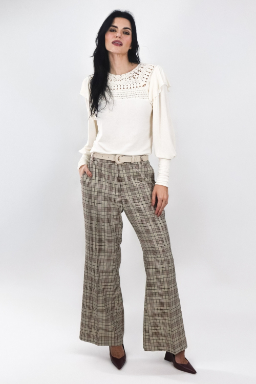 CALÇA ÂNGELA XADREZ