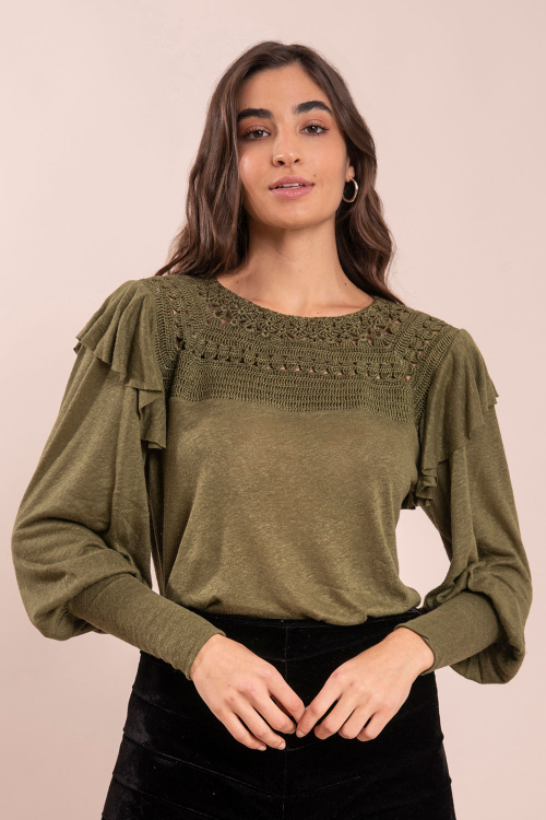 CAMISETA LIONELLA VERDE